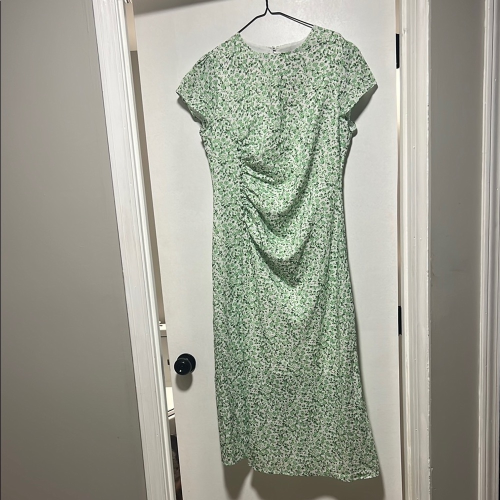 RIHOAS Green Floral Dress NWT